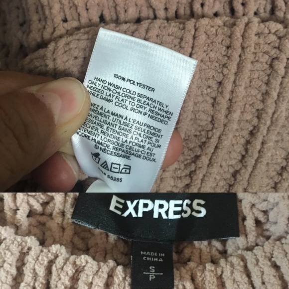 EXPRESS knitted chunky sweater - Picture 8 of 8